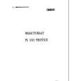 ZANUSSI FL1032 PRESTIGE Owners Manual