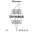 PIONEER DV-646A Manual de Usuario