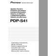 PIONEER PDP-S41 Manual de Usuario
