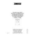 ZANUSSI F832 Owners Manual