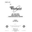 WHIRLPOOL RF313PXVT0 Parts Catalog