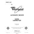 WHIRLPOOL LA6098XTM0 Catálogo de piezas