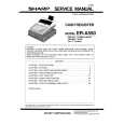 SHARP ER-A550 Manual de Servicio