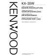 KENWOOD KX35W Owners Manual