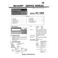 SHARP PC-1360 Service Manual