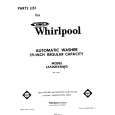 WHIRLPOOL LA5000XMW0 Catálogo de piezas