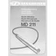 SENNHEISER MD 211 Owners Manual