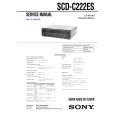 SONY SCDC222ES Service Manual
