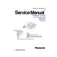 PANASONIC KXT7735 Service Manual