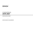 DENON AVR2807 Owners Manual