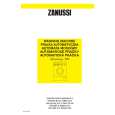 ZANUSSI ADVANTAGE500 Instrukcja Obsługi