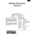 ONKYO DX702 Service Manual