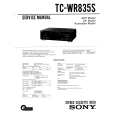 SONY TCWR835S Instrukcja Serwisowa