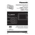 PANASONIC DMCFX07 Owners Manual