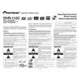 PIONEER DVR-112C/KBXV/5 Owners Manual