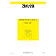 ZANUSSI ZWF150 Owners Manual