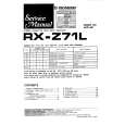 PIONEER RX-Z71 Service Manual