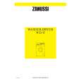 ZANUSSI WD15 Input Owners Manual