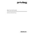 PRIVILEG 005.085 Owners Manual