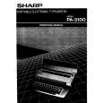 SHARP PA-3100 Owners Manual