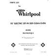 WHIRLPOOL RS6700XKN0 Catálogo de piezas