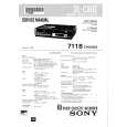 SONY 711B CHASSIS Service Manual