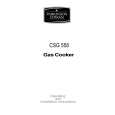 PARKINSON COWAN CSG558XN Owners Manual