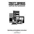 TRICITY BENDIX AW480W Manual de Usuario