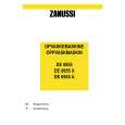 ZANUSSI DE6955A Owners Manual