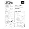 JBL L40T3 Instrukcja Serwisowa