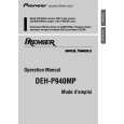 PIONEER DEH-P940MP Owners Manual