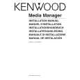 KENWOOD MEDIA MANAGER Instrukcja Obsługi