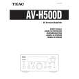 AV-H500D - Click Image to Close
