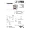 AIWA CX-LEM200 Manual de Servicio