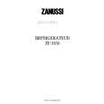 ZANUSSI ZU3155 Owners Manual