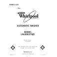 WHIRLPOOL LA6300XTM0 Catálogo de piezas