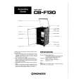 PIONEER CB-F130 Instrukcja Obsługi