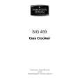 PARKINSON COWAN SiG459RDN Owners Manual