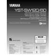 YAMAHA YST-SW60 Manual de Usuario
