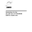 ZANUSSI VCH2004RW Owners Manual