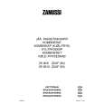 ZANUSSI ZK20/10 Owners Manual