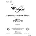 WHIRLPOOL CA2762XWN1 Parts Catalog