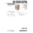 SONY SSCE301 Manual de Servicio