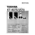 TOSHIBA KT4075 Service Manual