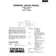 ONKYO TARW909 Service Manual