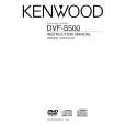 KENWOOD DVF-S500 Manual de Usuario