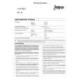 ZOPPAS PTC43 Owners Manual