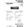 SONY CDXGT450S Service Manual