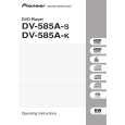 PIONEER DV-585A-S/WVXTL5 Owners Manual