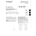 PIONEER F403 Owners Manual